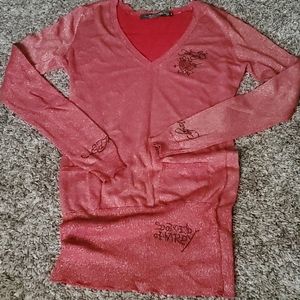 Ed Hardy Sparkly Sweater